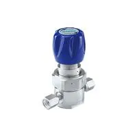 Регулятор AMFLO UHP AU21 Материал: Код SHP (Body-SUS316L VAR,Poppet, Nozzle,Diaphragm- Hastelloy® C-22, Gland-SUS316L, Seat: PCTFE) ; Поверхность 0.13 um; 2х портовый, CV-0.09